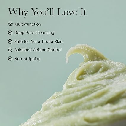 Arencia Korean Rice Mochi Face Cleanser - Face Mask