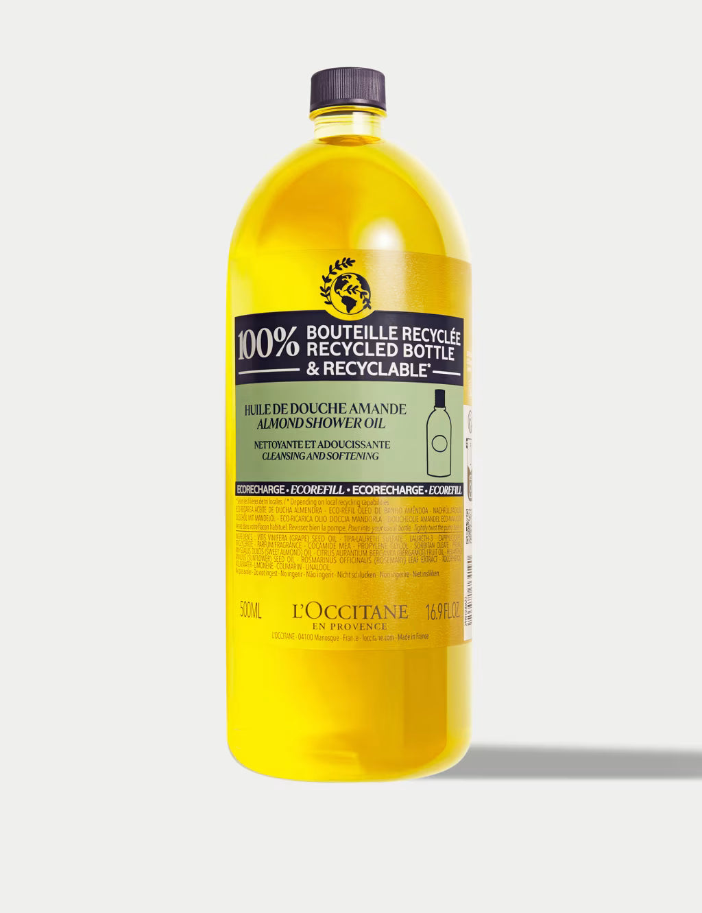 L'Occitane  Almond Shower Oil Refill 500ml